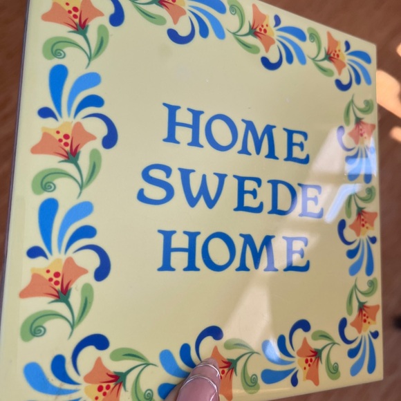 5/$25 💘  Home Swede Home Decorative Tile - Picture 2 of 3